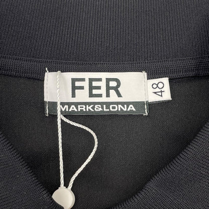 MARK&LONA マークアンドロナ MFM-6A-AP01 ブラック Electra Skull Gradient Polo トップス