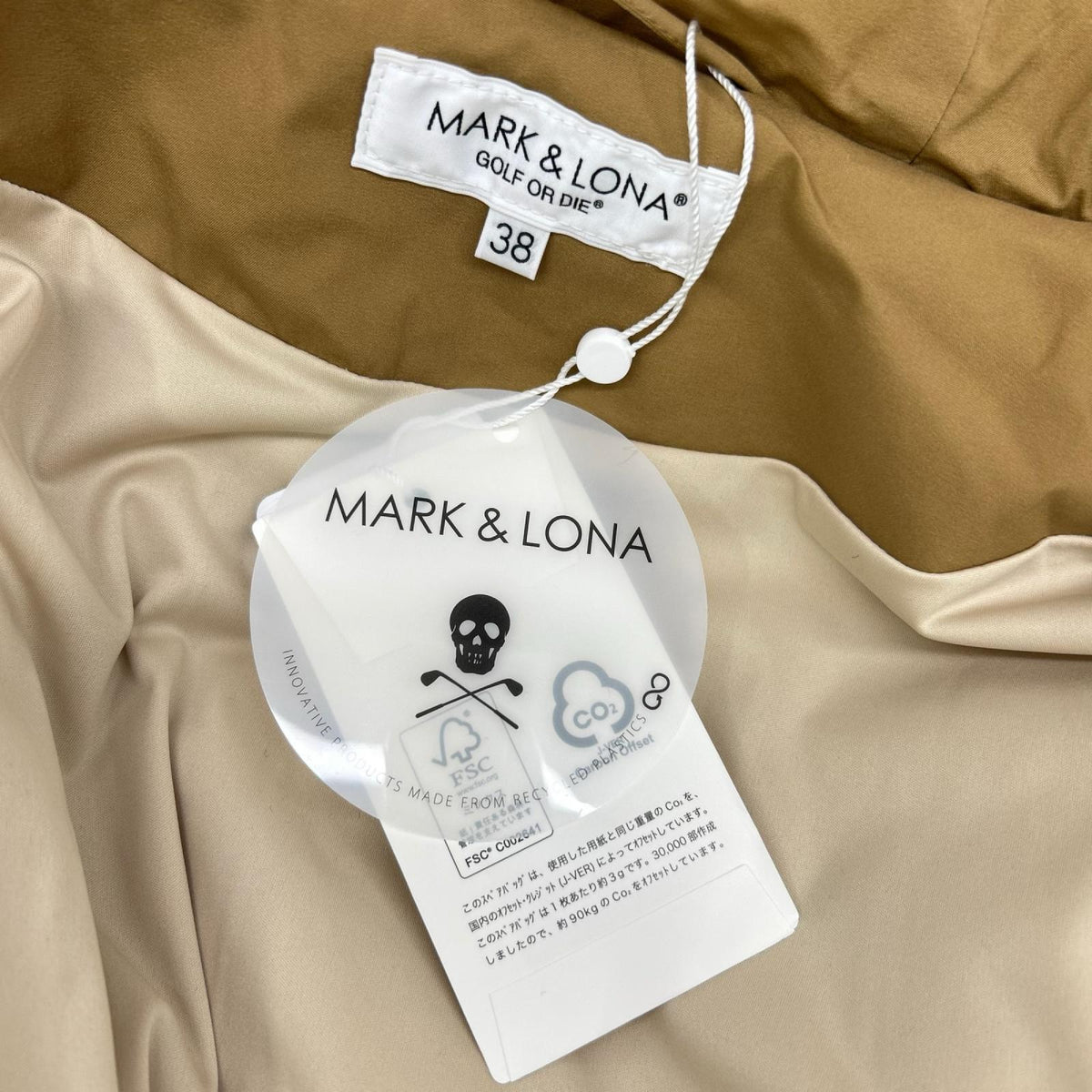 MARK&LONA マークアンドロナ MLW-5C-AD07 ブラウン Merge Boa Down Jacket ジャケット