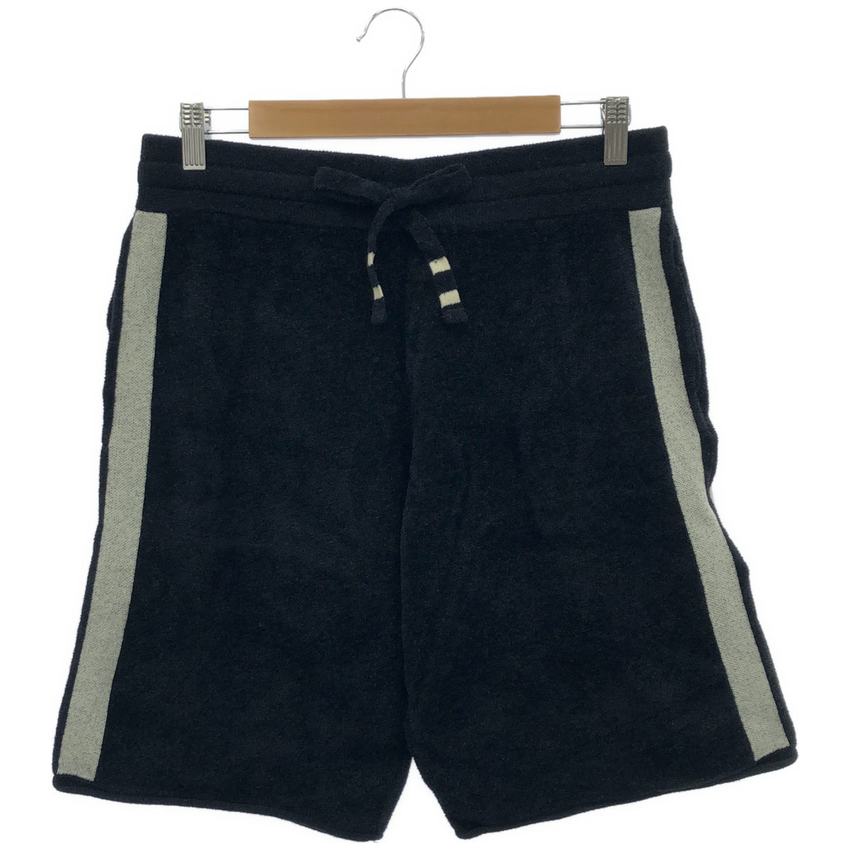 MARK&LONA マークアンドロナ MFM-6AーAT10 ブラック Plush Velour Touch Shorts ボトムス