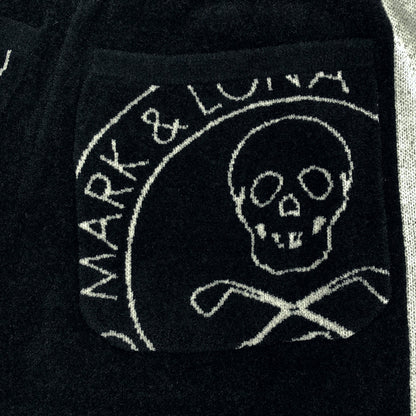 MARK&LONA マークアンドロナ MFM-6AーAT10 ブラック Plush Velour Touch Shorts ボトムス