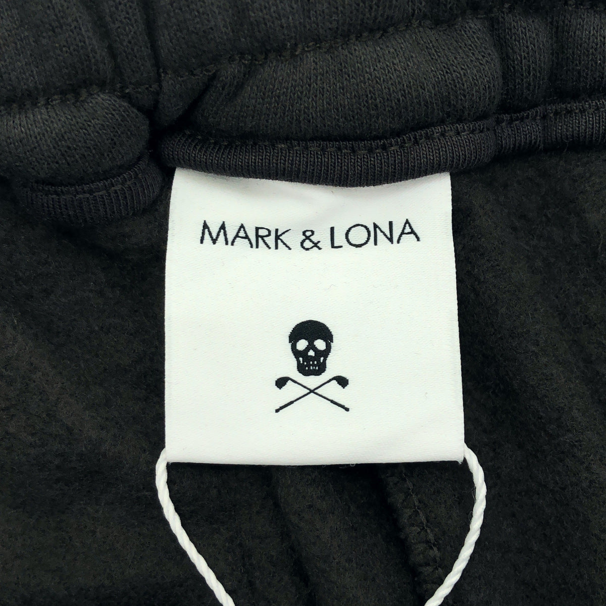 MARK&LONA マークアンドロナ MLM-6A-AT22 ブラック Pantera Piping Lounge Pants ボトムス