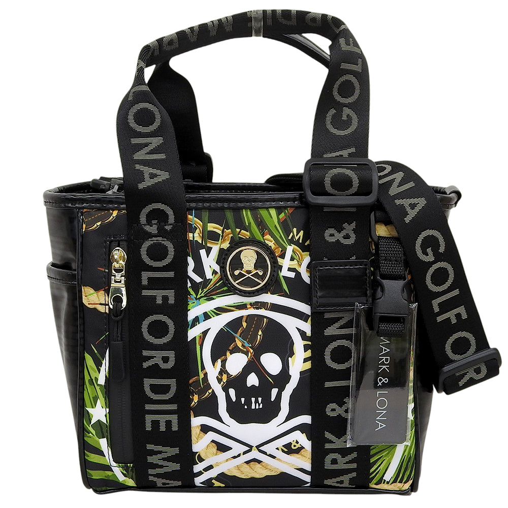 MARK&LONA マークアンドロナ 新品同様 Riviera Cart Tote トートバッグ レディース ブラック MLAー6A-SB42 トートバッグ