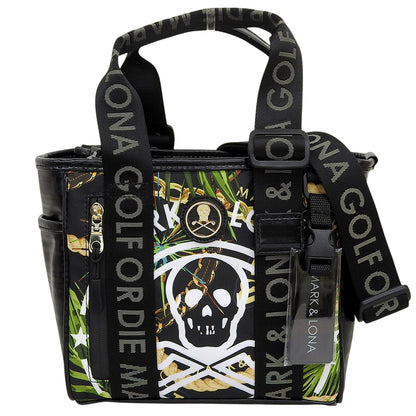 MARK&LONA マークアンドロナ 新品同様 Riviera Cart Tote トートバッグ レディース ブラック MLAー6A-SB42 トートバッグ