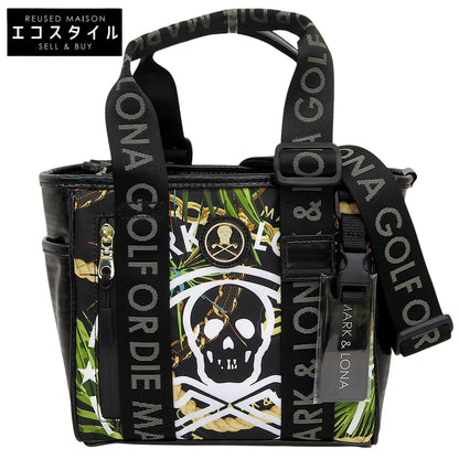 MARK&LONA マークアンドロナ 新品同様 Riviera Cart Tote トートバッグ レディース ブラック MLAー6A-SB42 トートバッグ