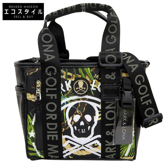 MARK&LONA マークアンドロナ 新品同様 Riviera Cart Tote トートバッグ レディース ブラック MLAー6A-SB42 トートバッグ