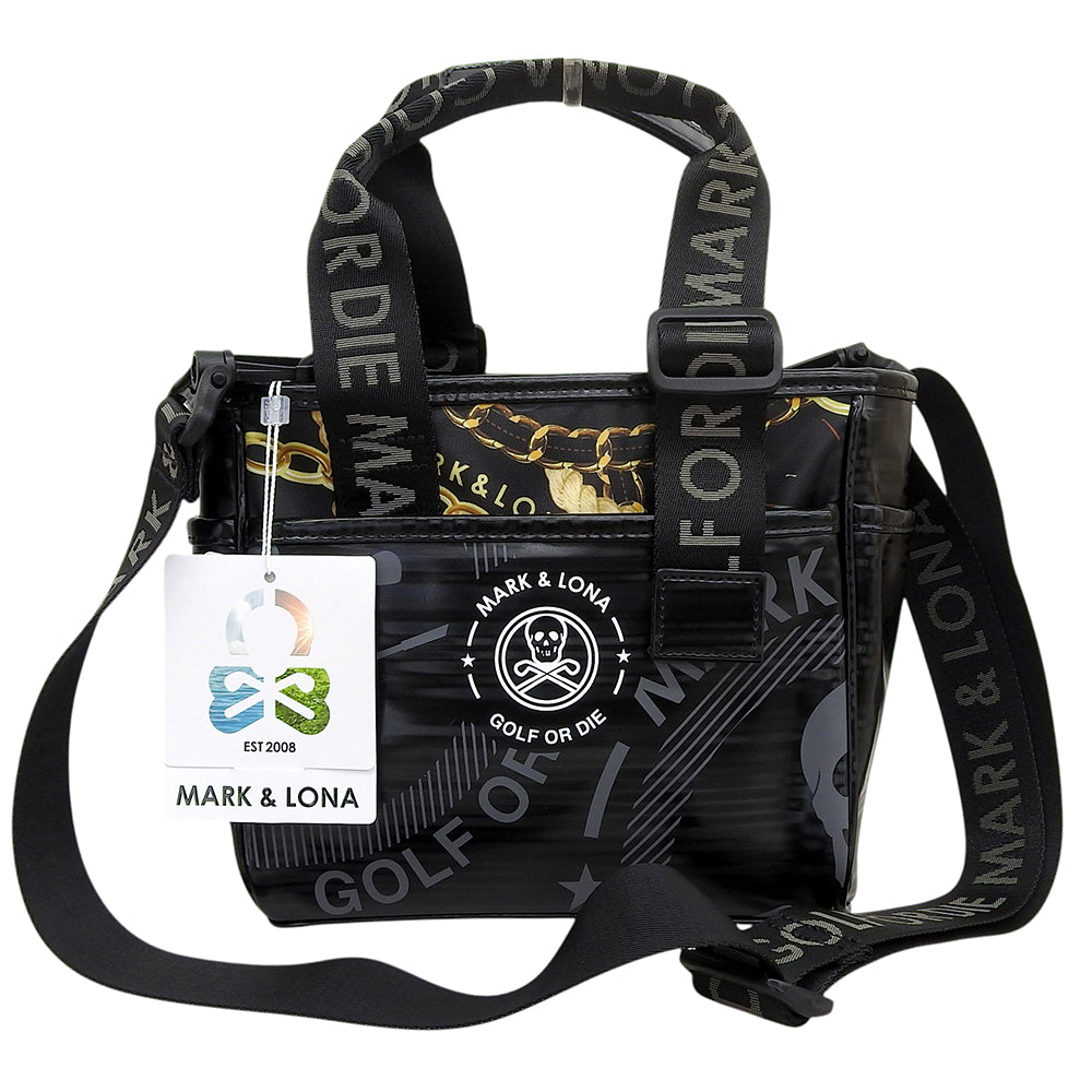 MARK&LONA マークアンドロナ 新品同様 Riviera Cart Tote トートバッグ レディース ブラック MLAー6A-SB42 トートバッグ