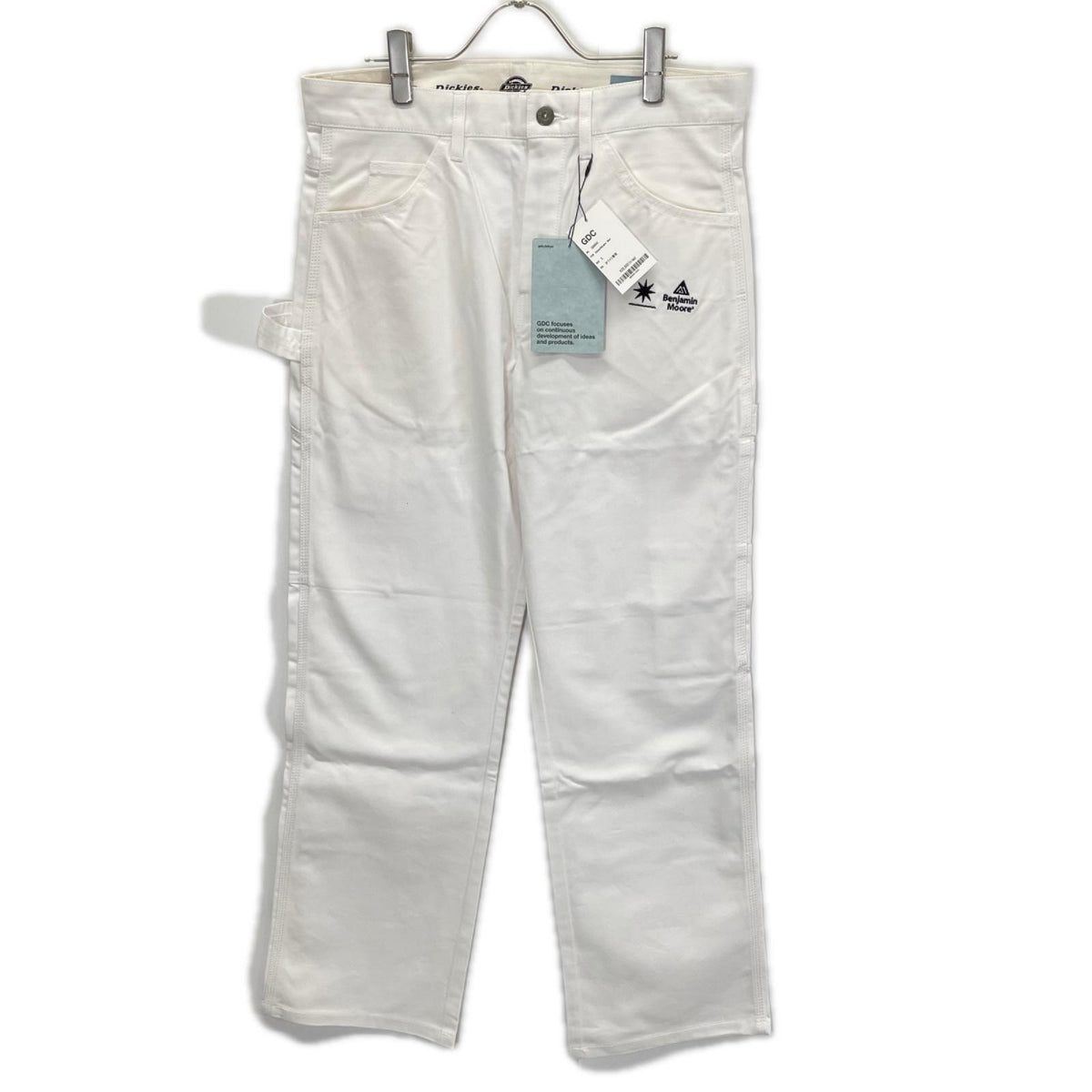 GDC ジーディーシー Dickies×Benjamin Moor GD0045ホワイト cargo pants ボトムス