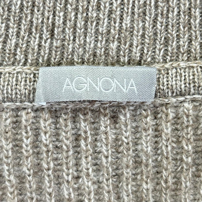 AGNONA アニオナ ベージュ カシミヤ ニット ベスト ベスト