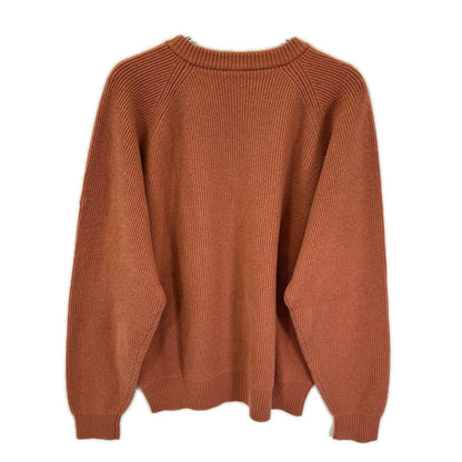 ZOY ゾーイ ピンク系 カシミヤ クルーネック ニット トップス