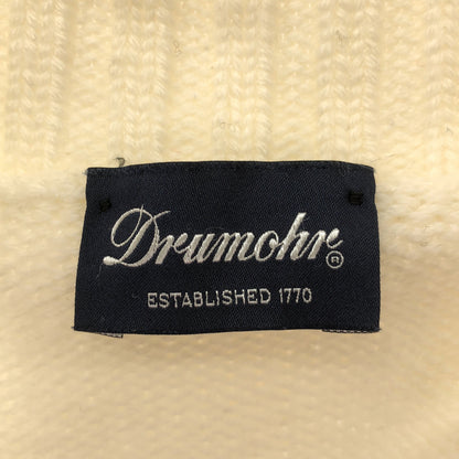 Drumohr ドルモア アイボリー エクストラファインメリノウール ニット トップス