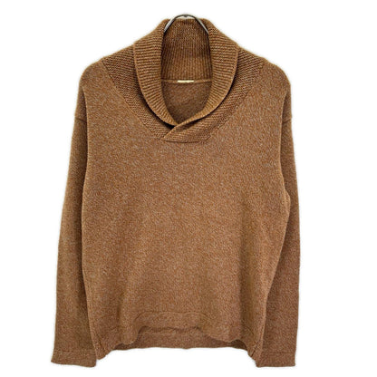 massimo alba マッシモアルバ ブラウン系 ウール×カシ×アンゴラ ショール ニット トップス
