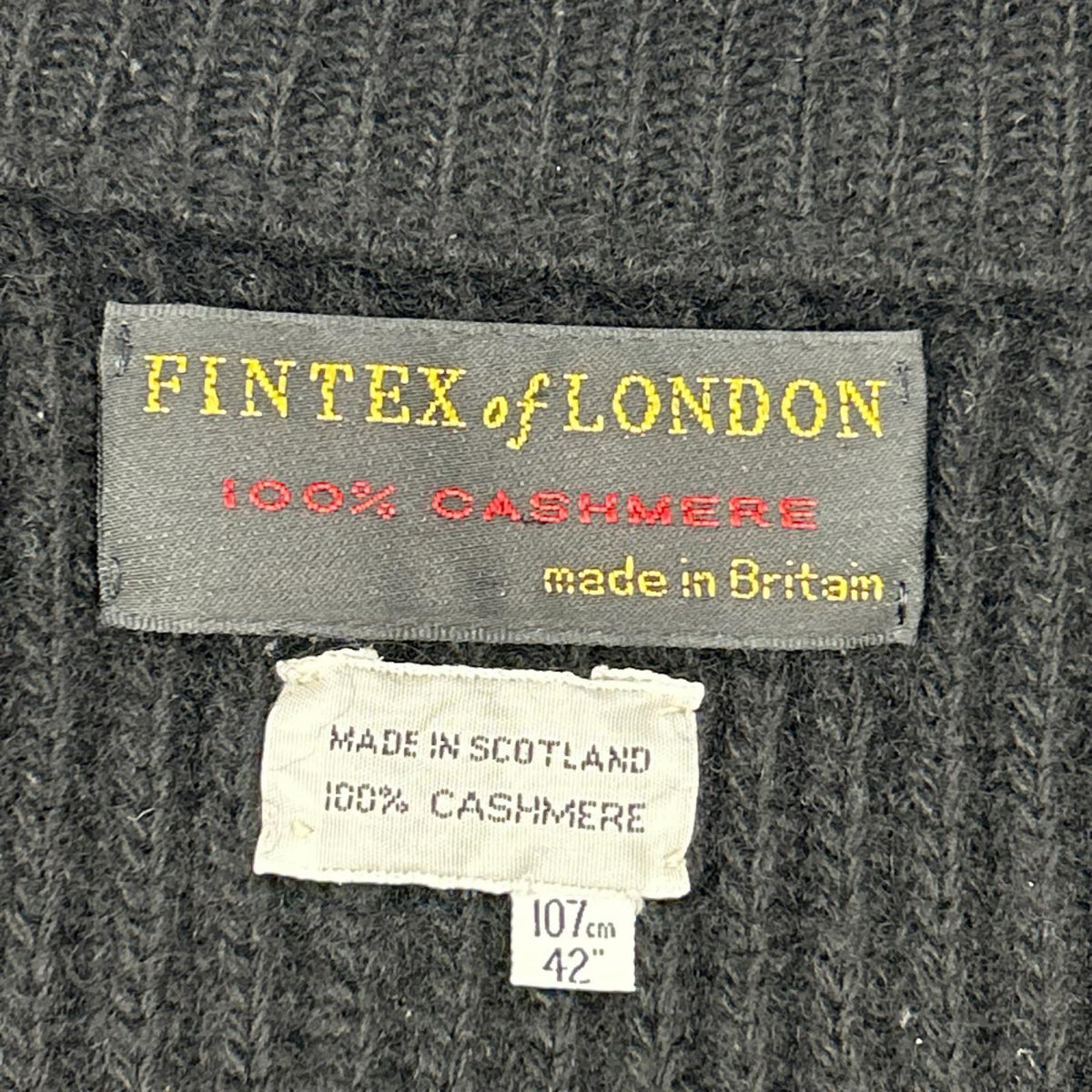 ブラック カシミヤ ショールカラー ダブルブレスト ニット トップス