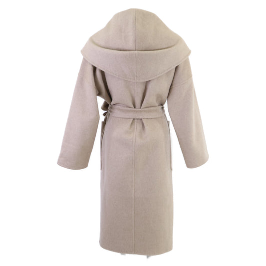 Max Mara マックスマーラ 【新品同様/国内正規】101603996 クチートアマーノ RIALTO リアルト カシミヤ100％ フーディダブルフェイス コート