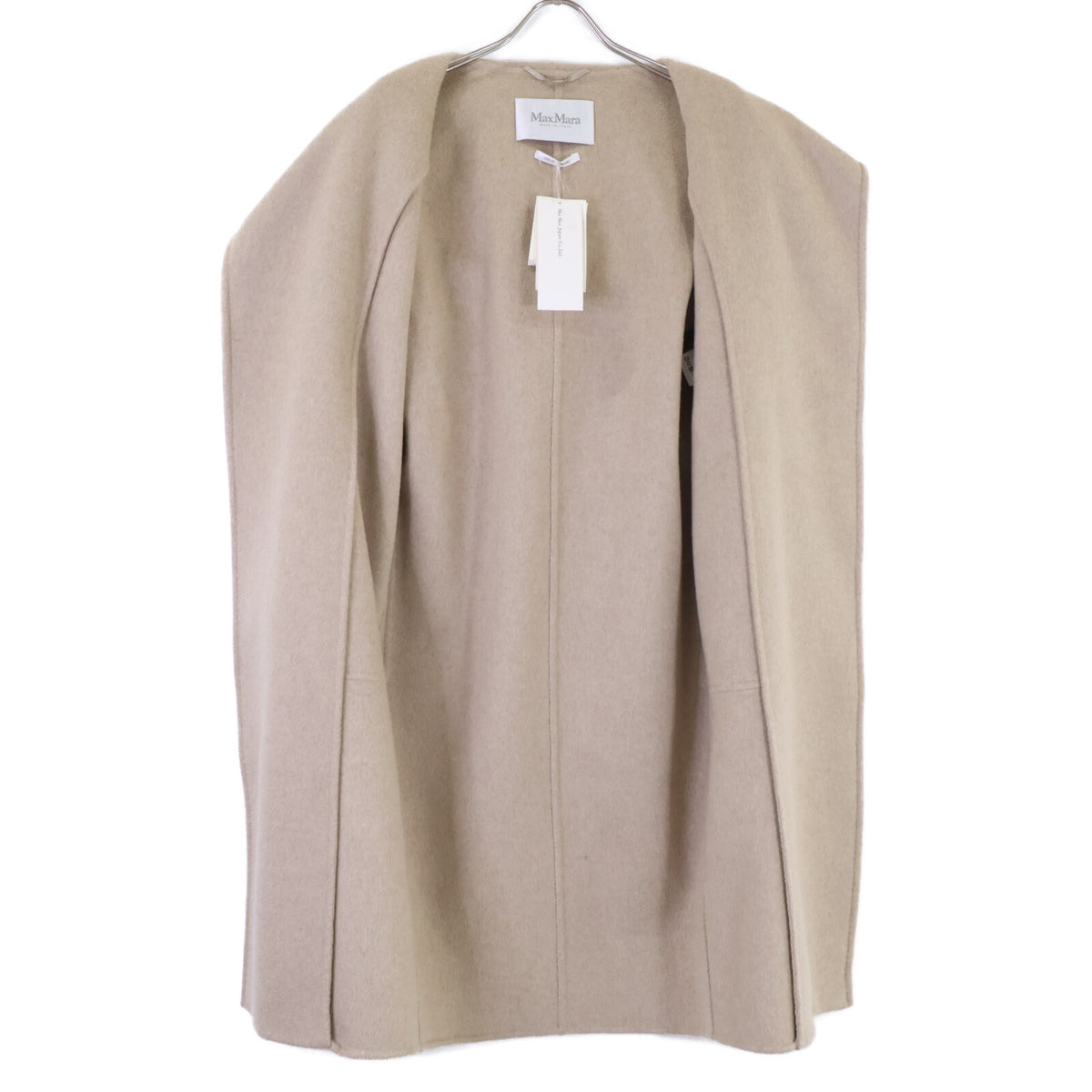 Max Mara マックスマーラ 【新品同様/国内正規】101603996 クチートアマーノ RIALTO リアルト カシミヤ100％ フーディダブルフェイス コート