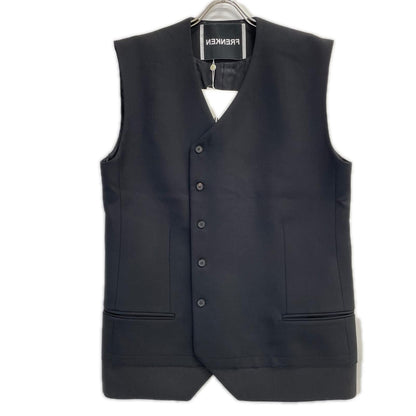 26-010-587-0015 Waistcoat Oversized ブラック コート ベスト
