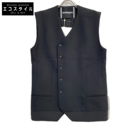 26-010-587-0015 Waistcoat Oversized ブラック コート ベスト