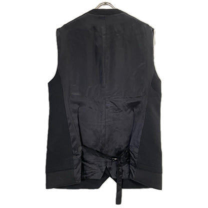 26-010-587-0015 Waistcoat Oversized ブラック コート ベスト