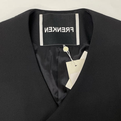 26-010-587-0015 Waistcoat Oversized ブラック コート ベスト