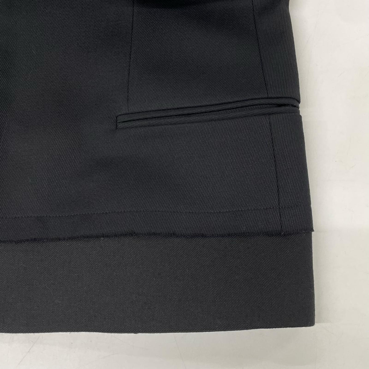 26-010-587-0015 Waistcoat Oversized ブラック コート ベスト