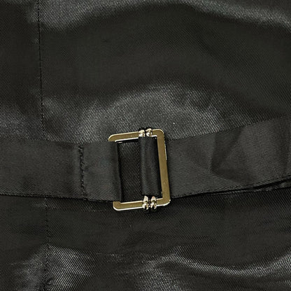 26-010-587-0015 Waistcoat Oversized ブラック コート ベスト