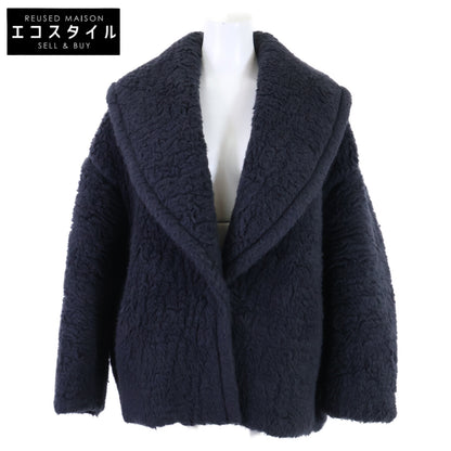 DRAWER ドゥロワー 6522-299-0891 ウールｘキャメルｘシルク ショールカラー ボアショートジャケット ジャケット