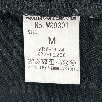 Wrangler ラングラー ×LECHOPPE WS9301 ブラック ウエスタンデニムシャツ トップス