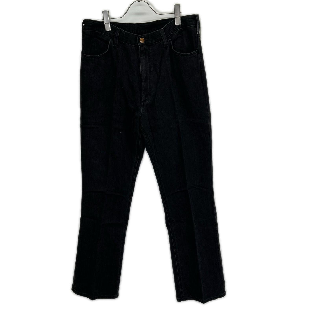 Wrangler ラングラー ×LECHOPPE WS0158 ブラック デニム ストレートパンツ ボトムス