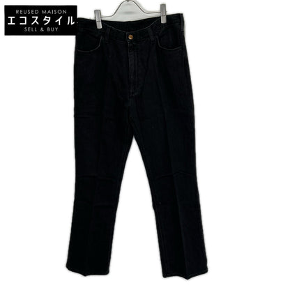 Wrangler ラングラー ×LECHOPPE WS0158 ブラック デニム ストレートパンツ ボトムス