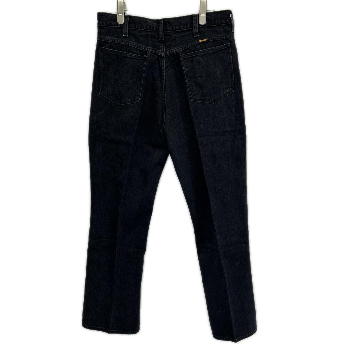 Wrangler ラングラー ×LECHOPPE WS0158 ブラック デニム ストレートパンツ ボトムス