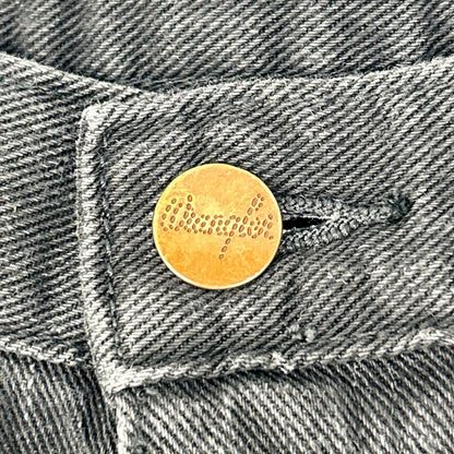 Wrangler ラングラー ×LECHOPPE WS0158 ブラック デニム ストレートパンツ ボトムス