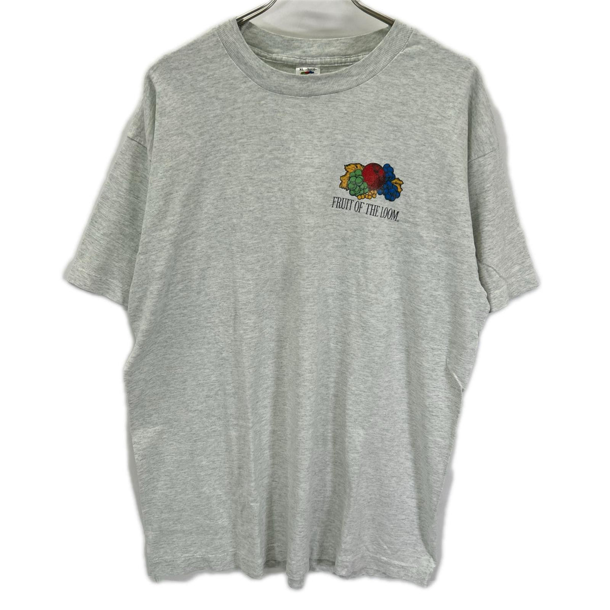FRUIT OF THE LOOM フルーツオブザルーム グレー系 フルーツプリント Tシャツ トップス