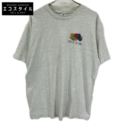 FRUIT OF THE LOOM フルーツオブザルーム グレー系 フルーツプリント Tシャツ トップス