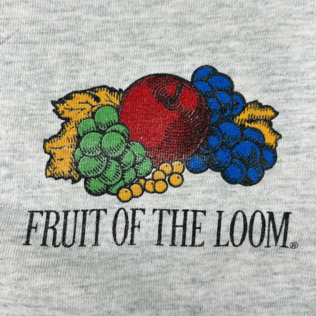 FRUIT OF THE LOOM フルーツオブザルーム グレー系 フルーツプリント Tシャツ トップス