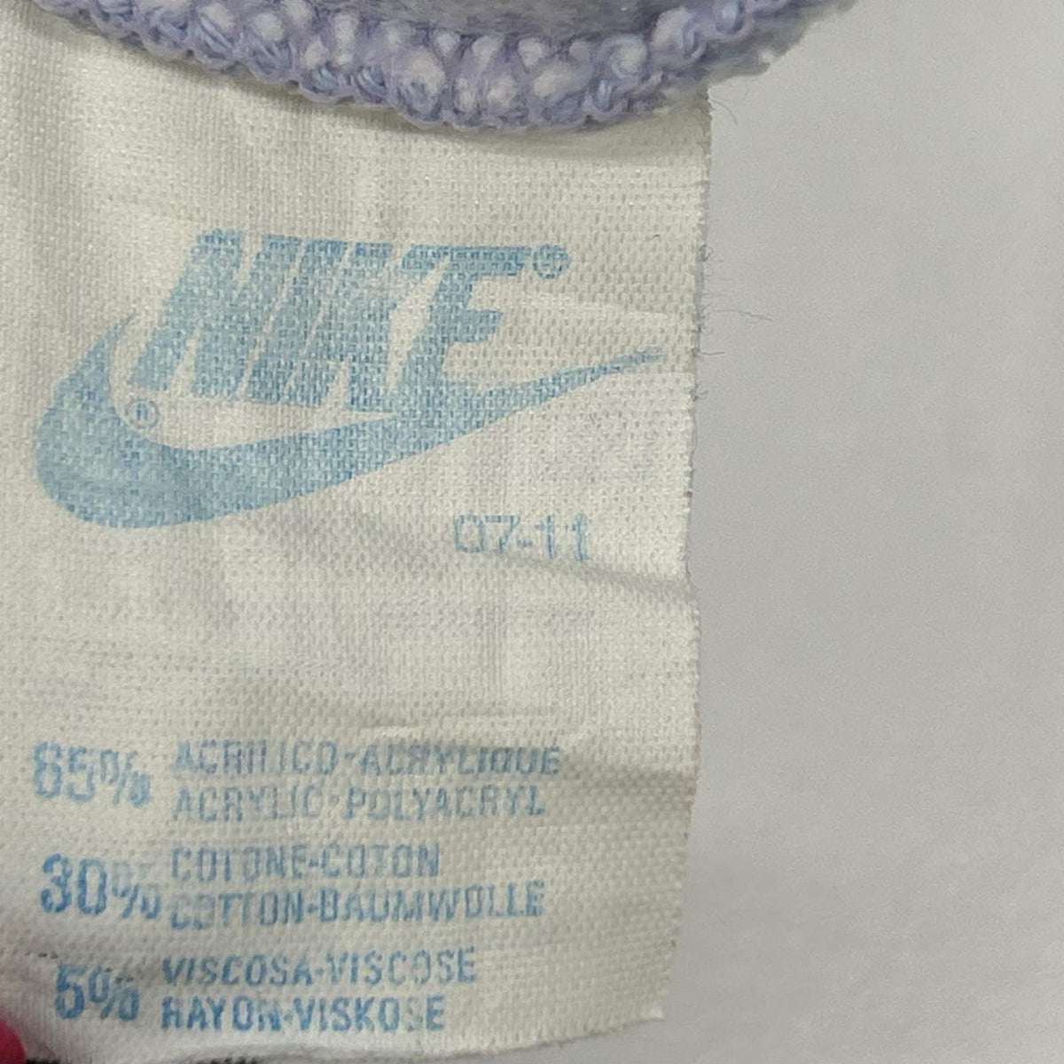 NIKE ナイキ ブルー系 コットン OREGON USA 長袖ポロシャツ トップス