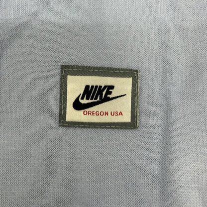 NIKE ナイキ ブルー系 コットン OREGON USA 長袖ポロシャツ トップス