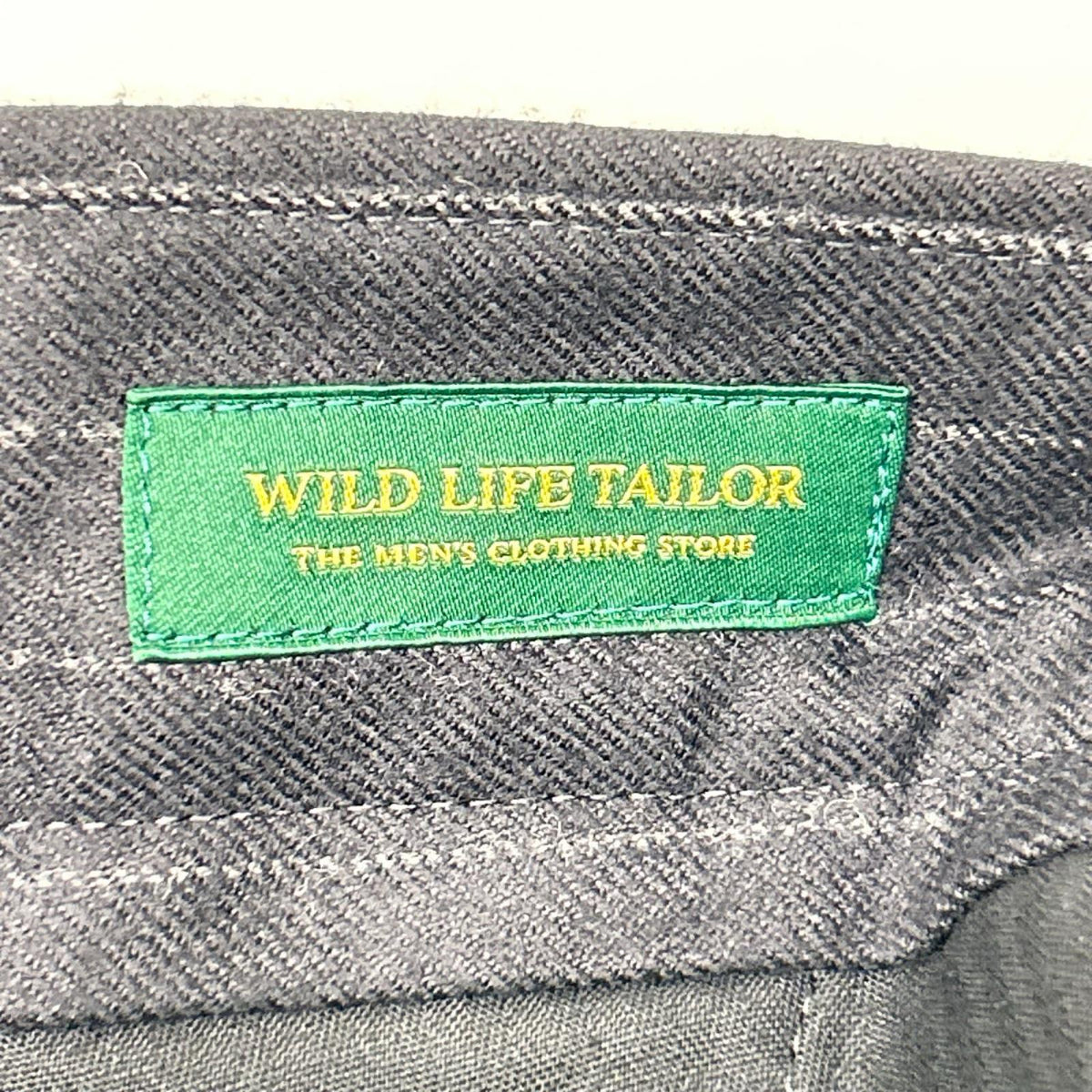 WILD LIFE TAILOR ワイルドライフテイラー GPS-55060-B 25AW FLANNEL STRAIGHT SLACKS STRIPE ボトムス