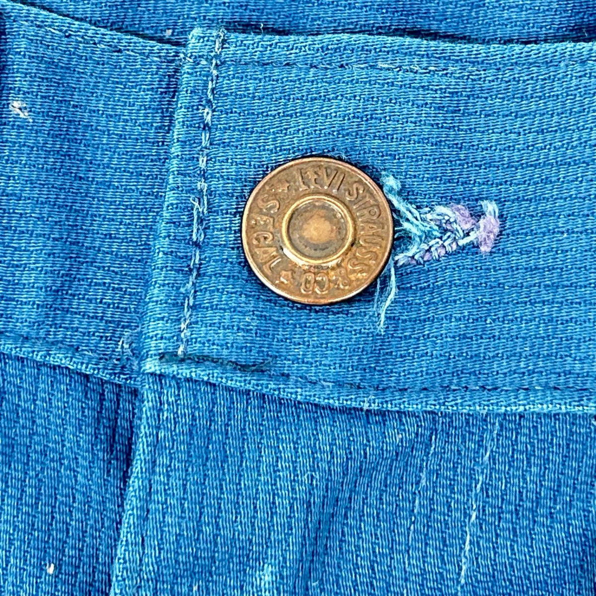 LEVI'S リーバイス 70'S STA-PREST ボタン裏38 黒タブ ビッグE ピケパンツ ボトムス