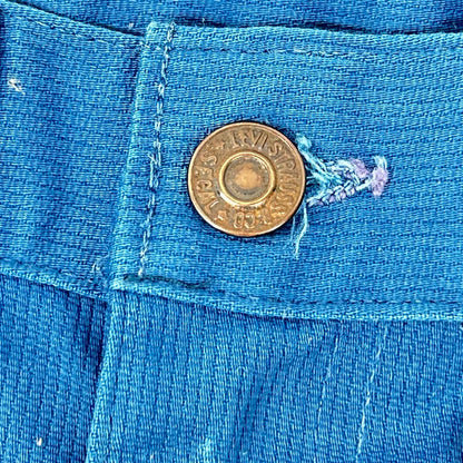 LEVI'S リーバイス 70'S STA-PREST ボタン裏38 黒タブ ビッグE ピケパンツ ボトムス