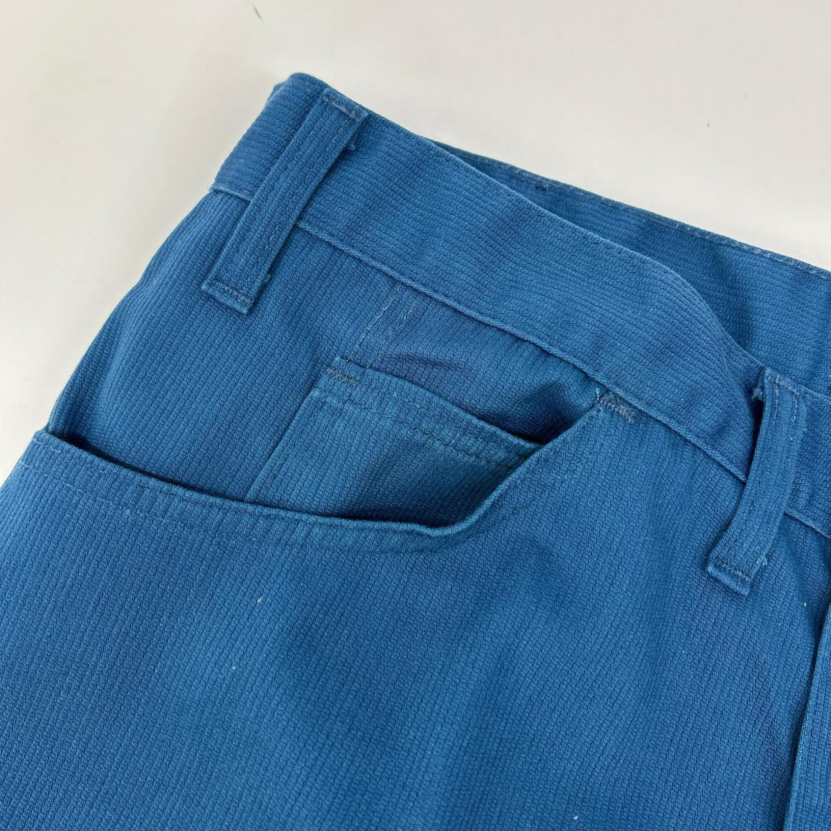 LEVI'S リーバイス 70'S STA-PREST ボタン裏38 黒タブ ビッグE ピケパンツ ボトムス