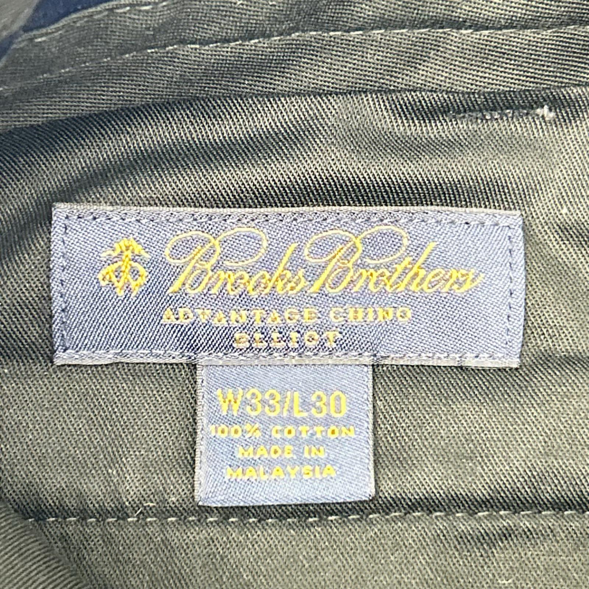 BrooksBrothers ブルックスブラザーズ ネイビー ADVANTAGE CHINO ELLIOT スラックス ボトムス