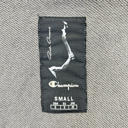 Rick Owens リックオウエンス CM21S0009 ×チャンピオン グレー系 ペンタグラム ジップアップ パーカー トップス