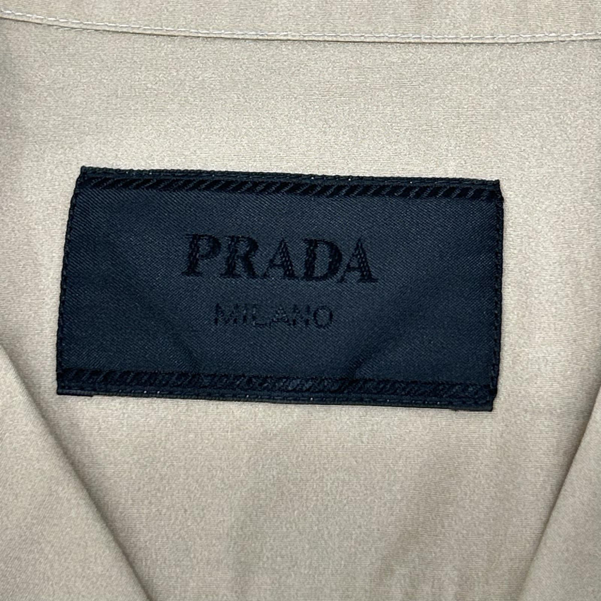 PRADA プラダ 23年製 ラフシモンズ期 SC770 トライアングルロゴ フローラルサファリシャツ トップス