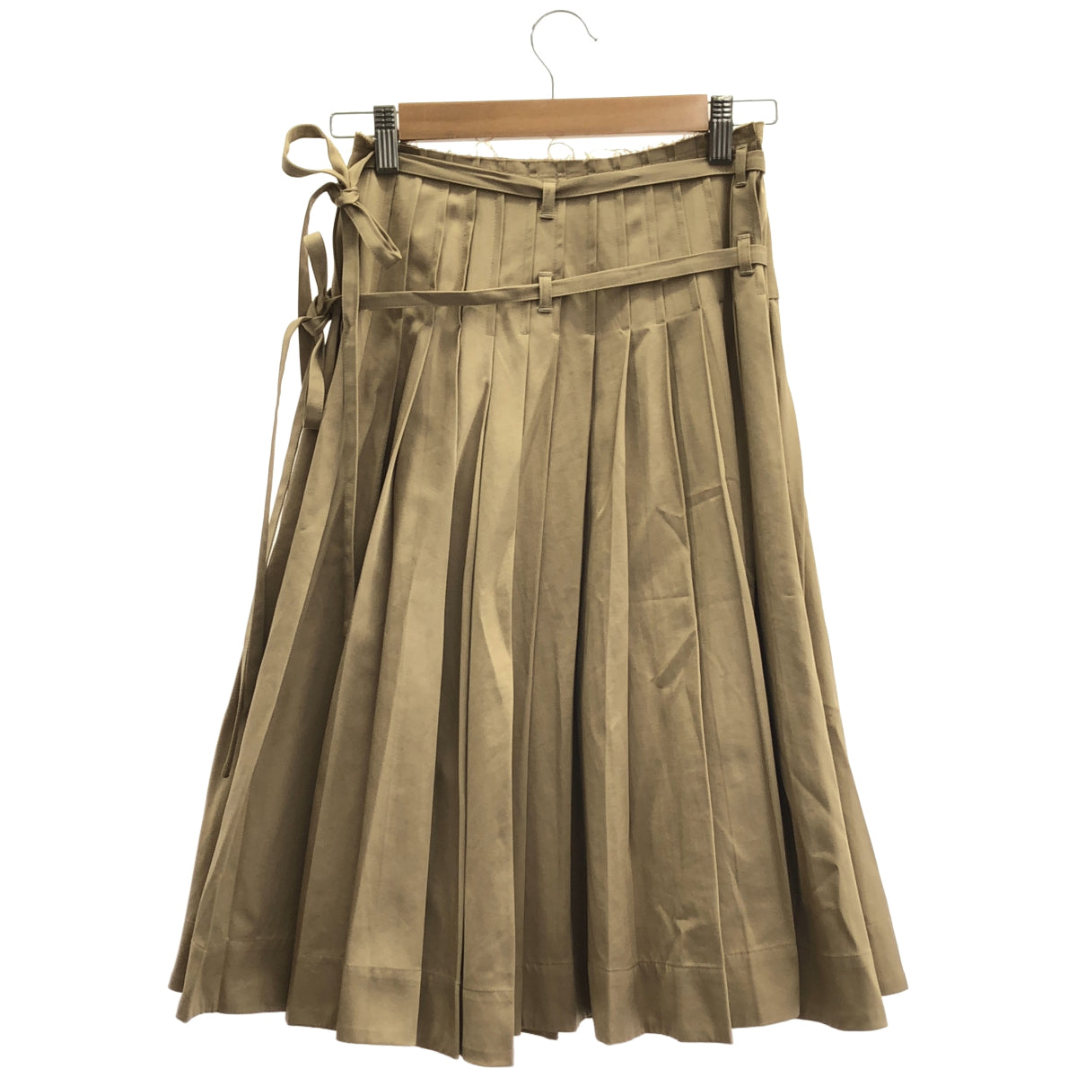 MAISON SPECIAL メゾンスペシャル 21251515804 Wrap Pleated ベージュ ラッププリーツスカート ボトムス