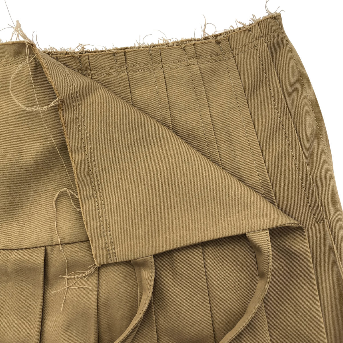MAISON SPECIAL メゾンスペシャル 21251515804 Wrap Pleated ベージュ ラッププリーツスカート ボトムス