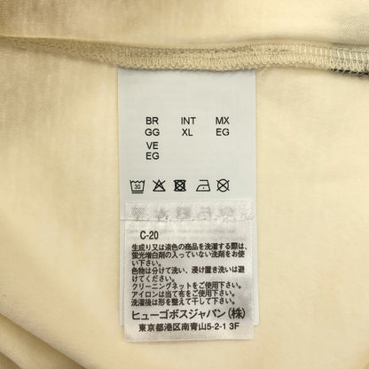 BOSS ボス 50520616 ベージュ コットン Tシャツ トップス