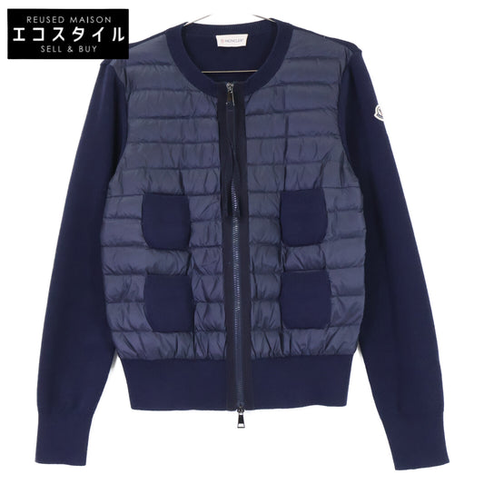 MONCLER モンクレール H20939B51000 CARDIGAN TRICOT ニット/ダウン切替 ノーカラージャケット ジャケット