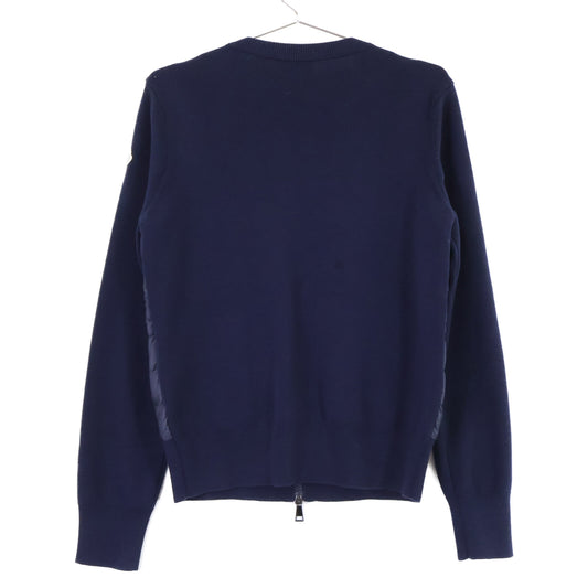 MONCLER モンクレール H20939B51000 CARDIGAN TRICOT ニット/ダウン切替 ノーカラージャケット ジャケット