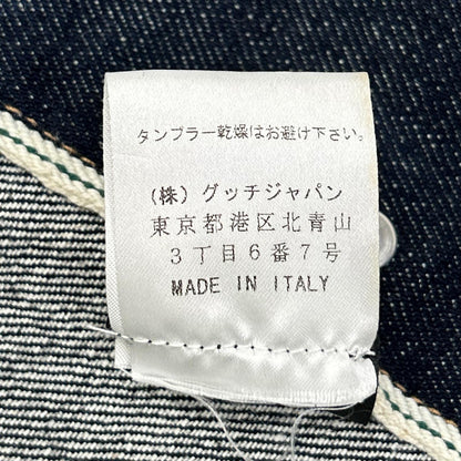 GUCCI グッチ 314-0447-2149 インディゴ デニムジャケット ジャケット