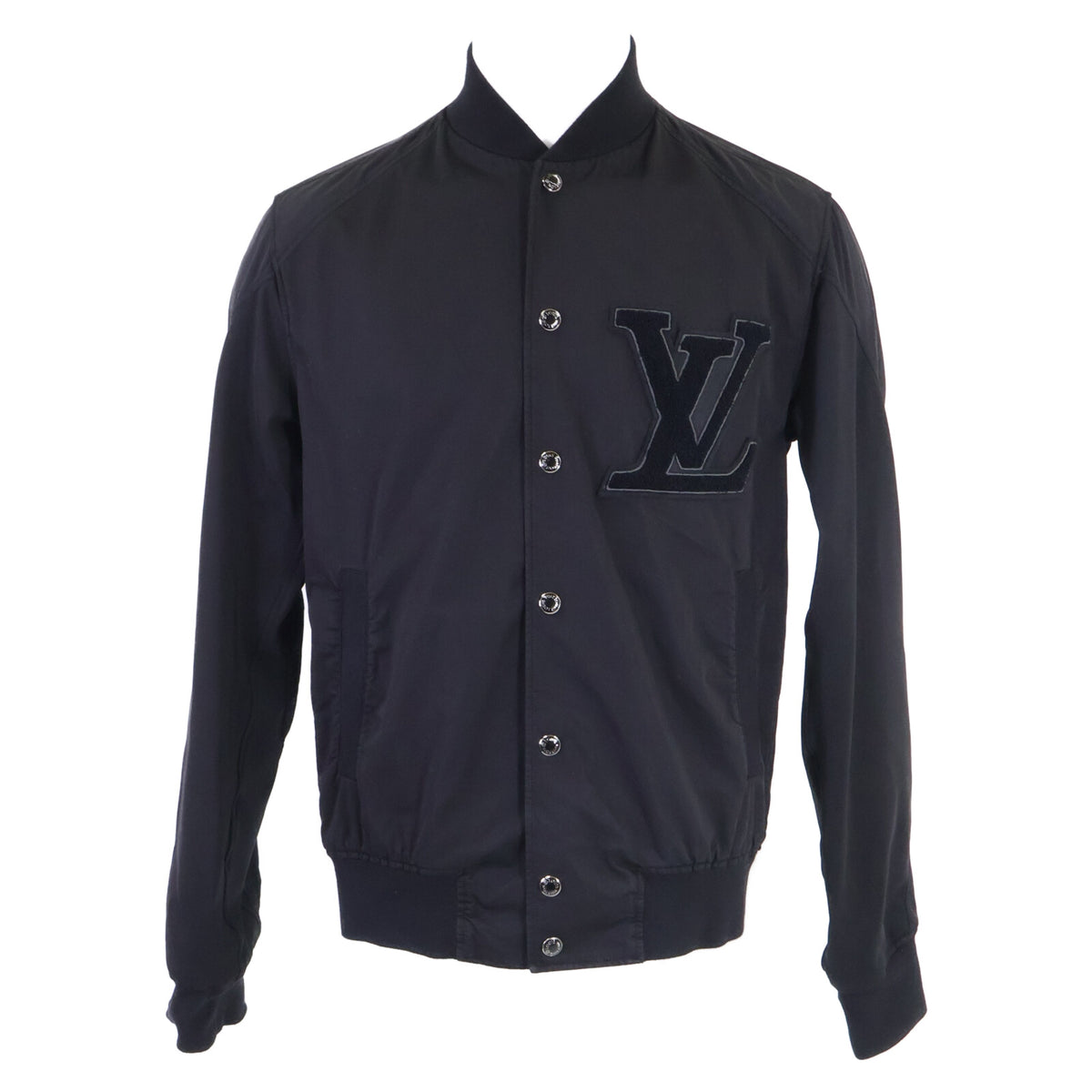 LOUIS VUITTON ルイヴィトン 【国内正規】RM111M MSBS11BEV LVロゴワッペン スタジャン ジャケット