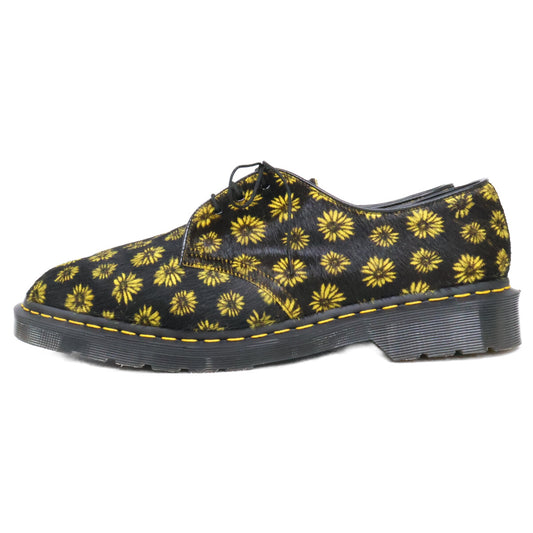 Dr.Martens ドクターマーチン 【新品同様】MADE IN ENGLANDコレクション MIE 1461 フラワー ハラコ 3ホールシューズ シューズ